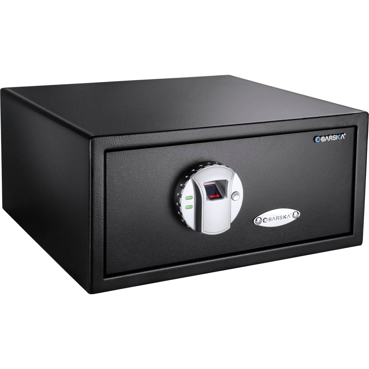 Biometric Security Safe with Fingerprint Access - 120 User Capacity - Black