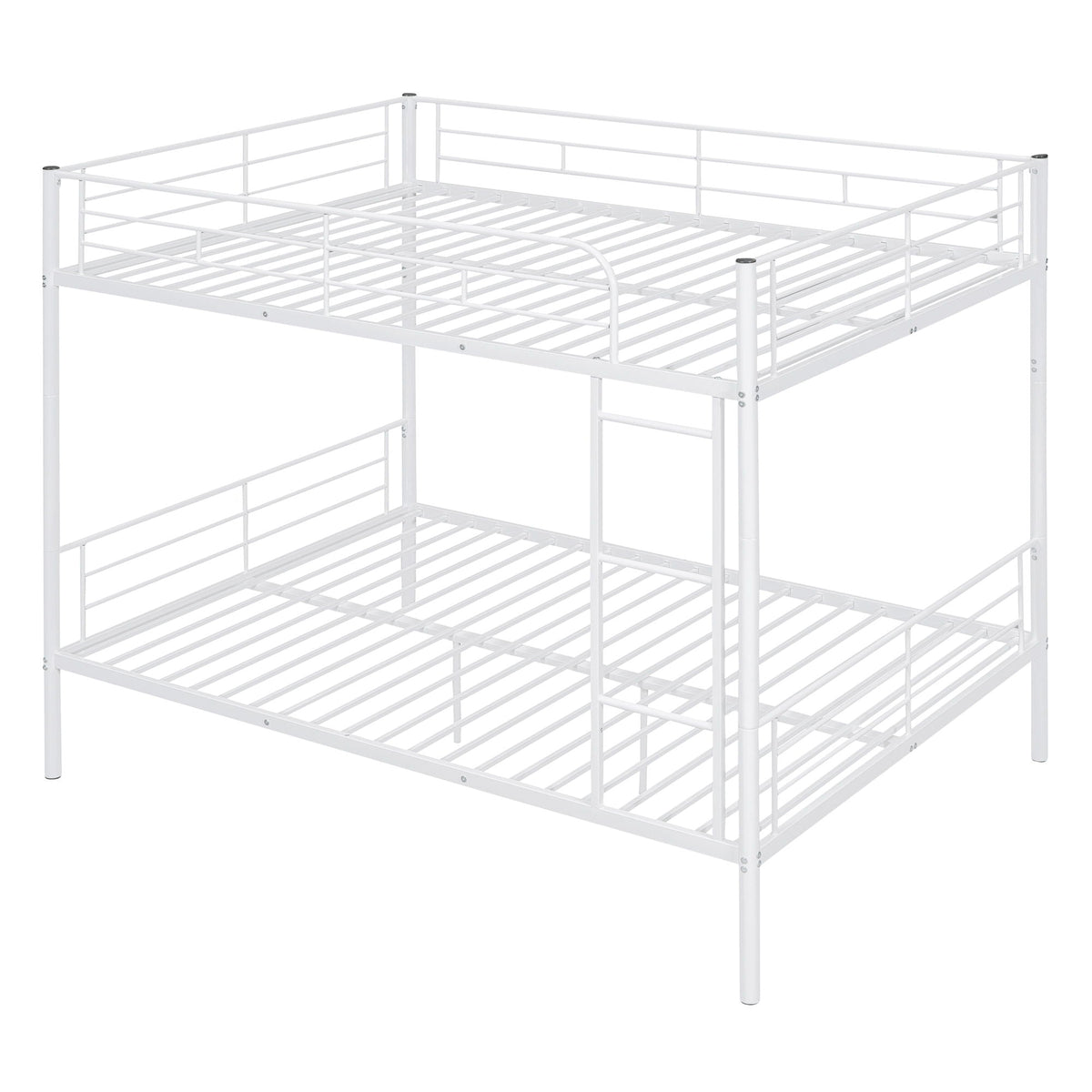 Steel Construction Bunk Bed with Convertible Design - Multiple Colors