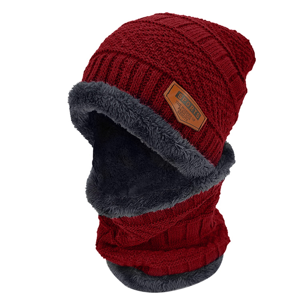 GBruno Winter Beanie Hat Scarf