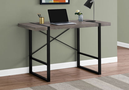 Modern Computer Desk for Home Office with Thick-Panel Desktop – Multiple Colors