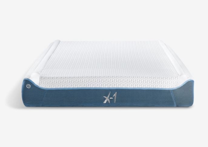 Twin Mattress with Breathable Mesh Cover and Removable Bumper Guard - White