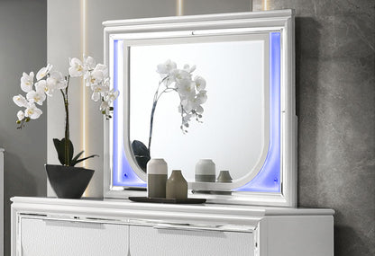 White LED Mirror with Soft Illumination - Tarian Collection