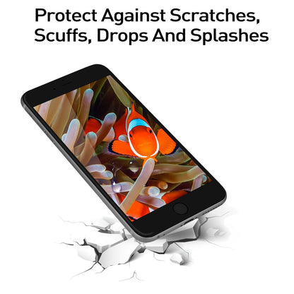 Screen Protector for iPhone 6 Plus 3D Edge Tempered Glass Phone Screen Saver HD Anti-Scratch Tempered Glass Film