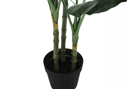 42" Tall Artificial Evergreen Tree with Realistic Lifelike Leaves - Dark Green