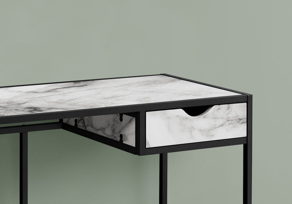Modern Computer Desk with Storage Drawer - Multiple Colors