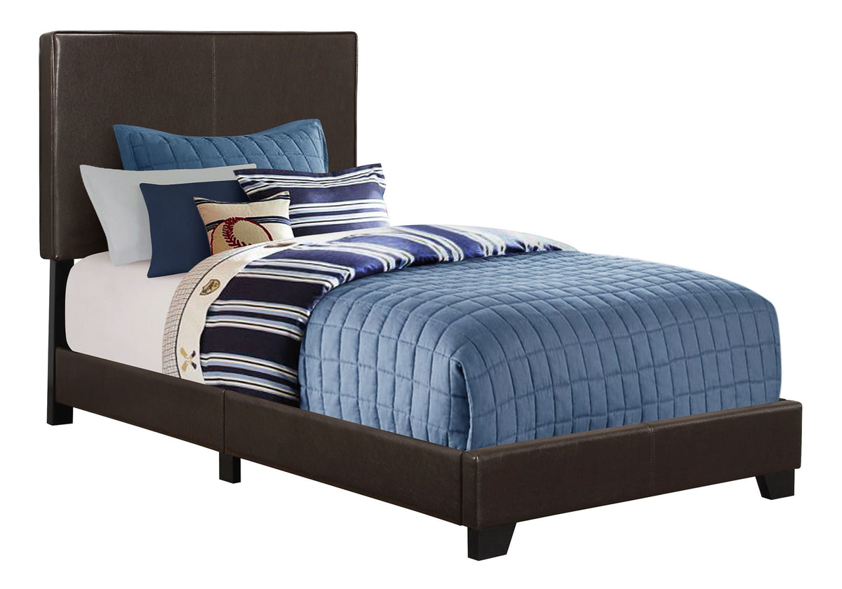 Transitional Upholstered Storage Bed with Low-Profile Design - Multiple Colors