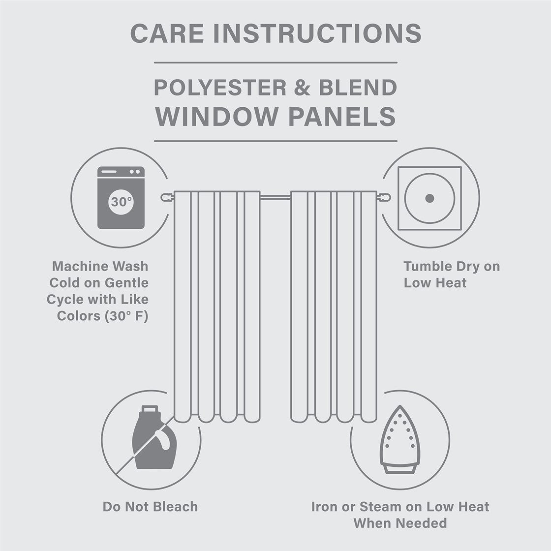Twist Tab Total Blackout Window Curtain Panel with Thermal Lining - White