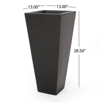 Outdoor Modern Cast Stone Planter