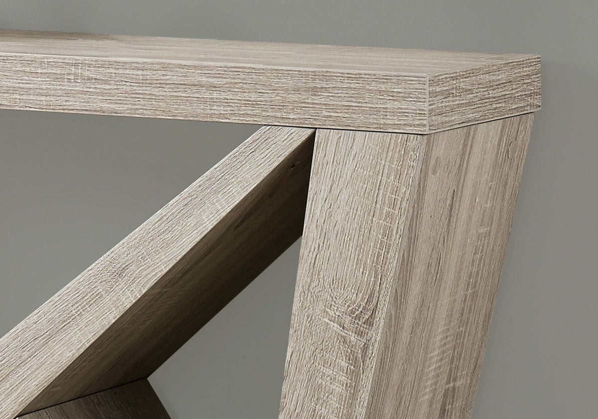 Accent Console Table with Durable Wood Construction - Multiple Colors