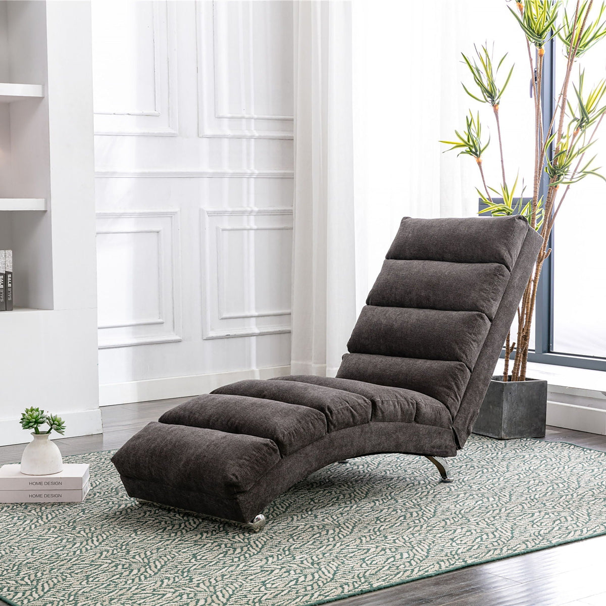 Ergonomic Electric Massage Chaise Lounge with Remote Control - Multiple Colors