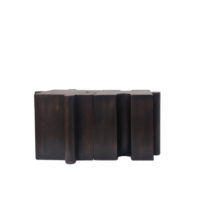 3-Piece Artistic Puzzle Coffee Table Set