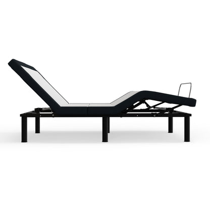Model 3 Adjustable Base Queen: Zero Clearance Bed Frame with Wireless Remote - Grey