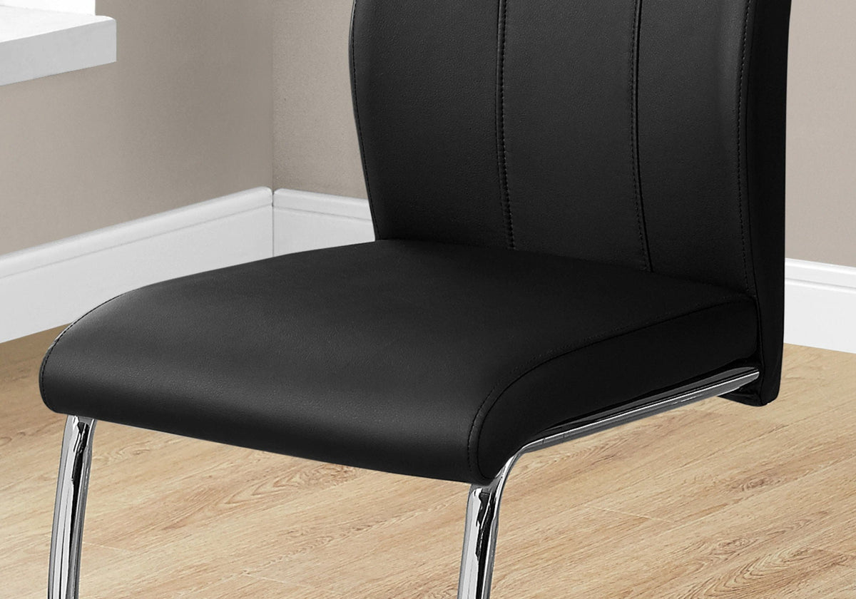 Contemporary Upholstered Dining Chair Set of 2
