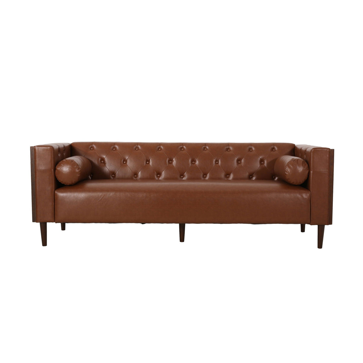 Contemporary 3 Seater Sofa with Tufted Design - Available in Multiple Colors