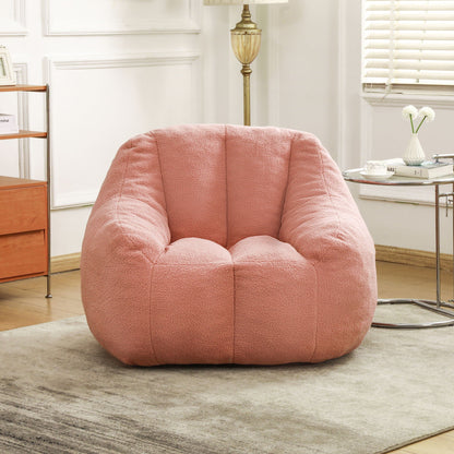 Comfy Bean Bag Chair with Memory Foam Filler - Tufted Soft