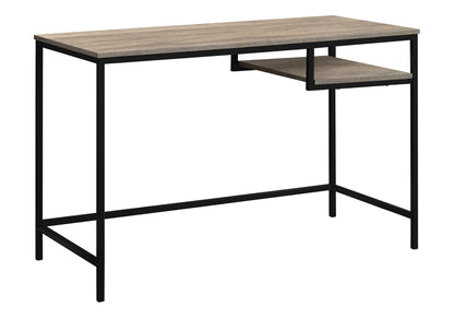 Compact Modern Computer Desk with Open Storage - Multiple Colors