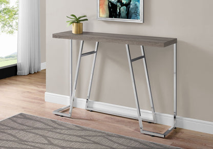 Accent Console Table for Entryway with Durable Construction - Taupe