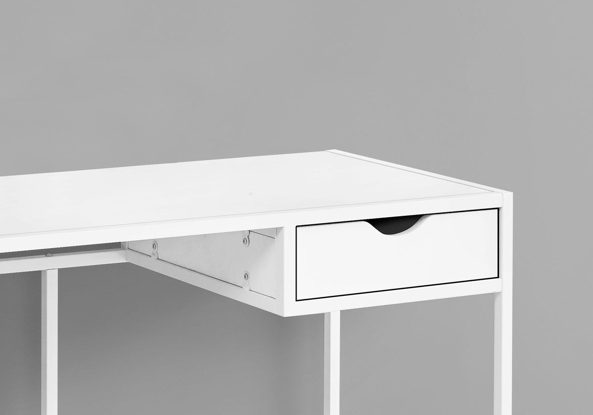 Modern Computer Desk with Storage Drawer - Multiple Colors