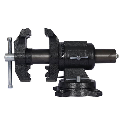 5-Inch Multi Jaw Bench Vise with 360° Swivel Base - Blue or Black