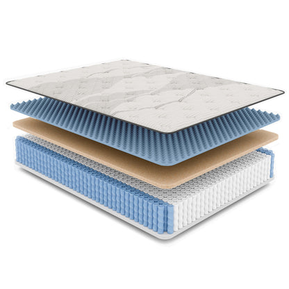 Diamond Nina Copper Cooling Hybrid Full Mattress with Medium Support