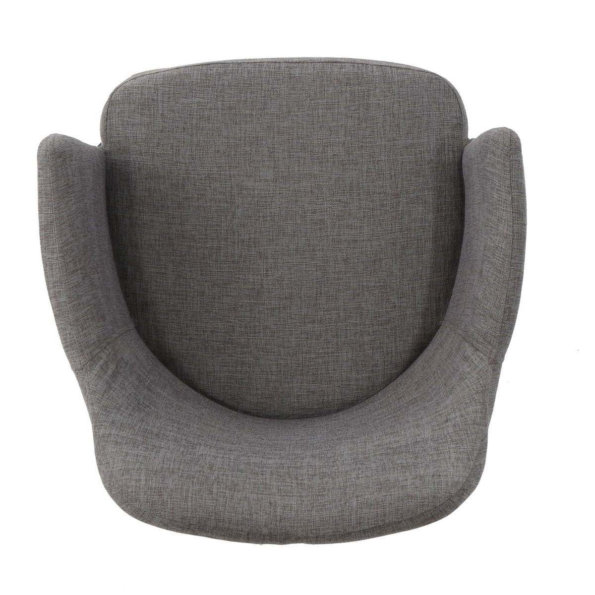 Elegant Dining Chair with Contoured Support - Orange, Dark Gray, Green