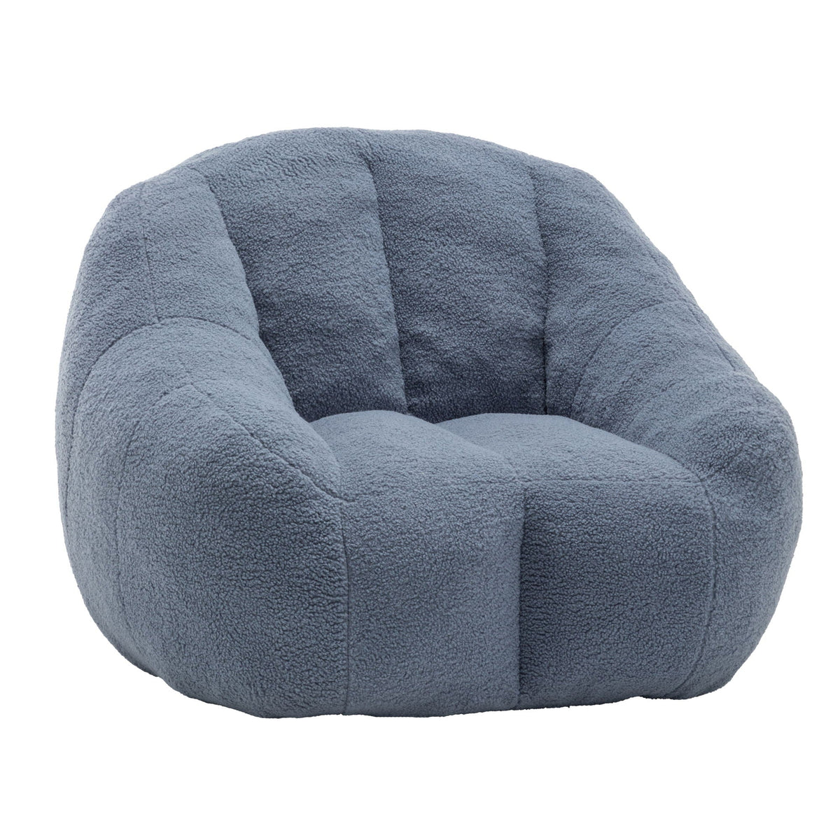 Comfy Bean Bag Chair with Memory Foam Filler - Tufted Soft