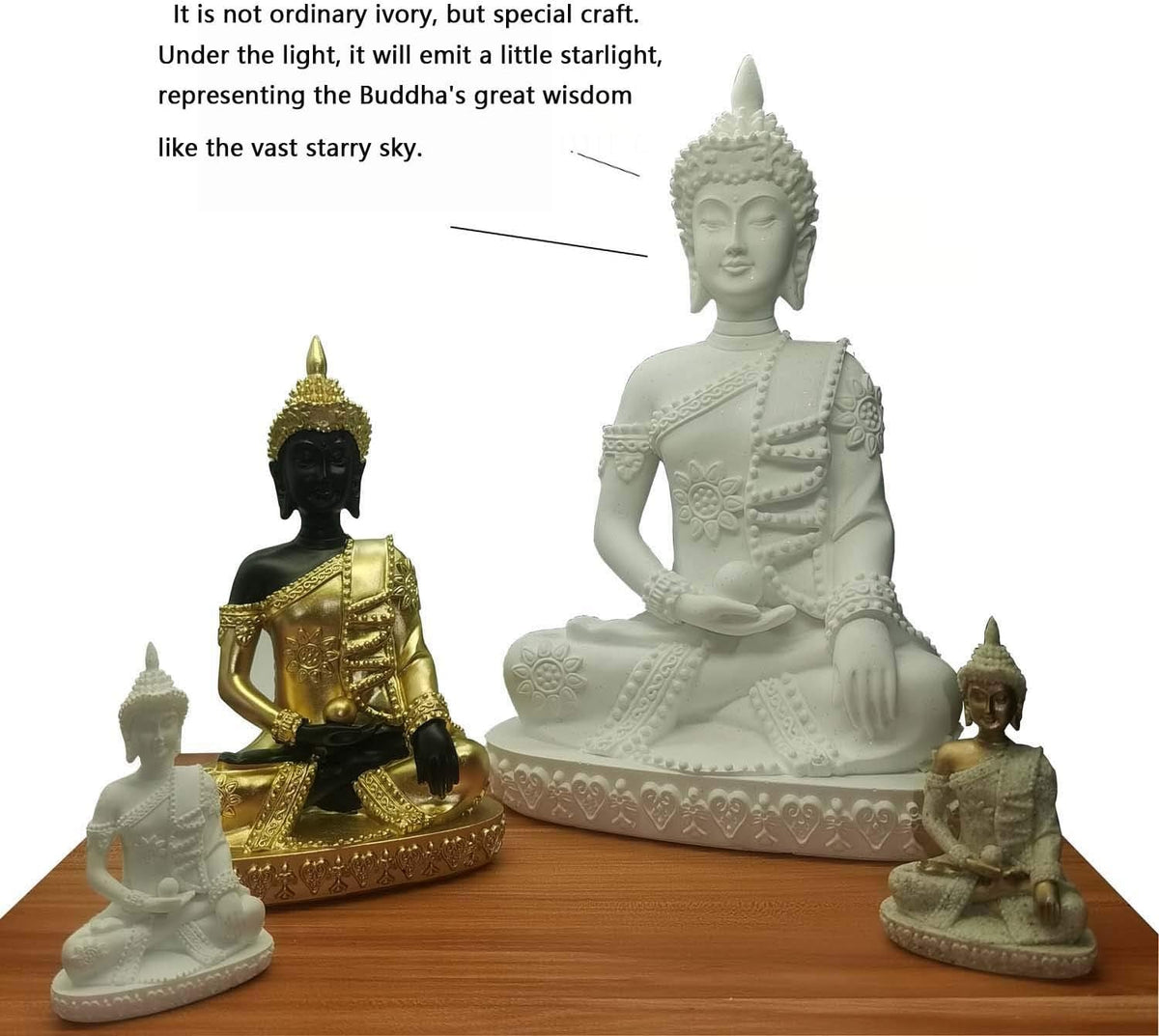 Buddha Fish Tank Decor