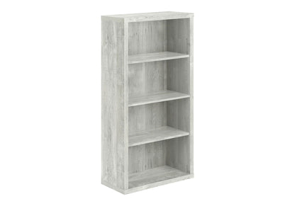 5 Tier Modern Bookcase with Adjustable Shelves - Multiple Colors