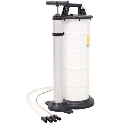 Pneumatic Manual Oil Extractor Pump with Efficient Removal - White
