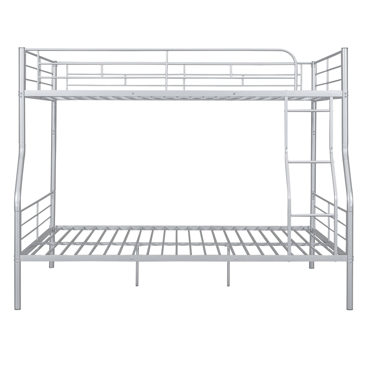 Steel Construction Bunk Bed with Convertible Design - Multiple Colors