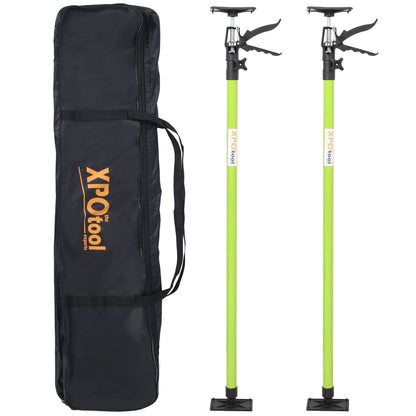 Adjustable Support Pole System with Non-Slip Pads and Carry Bag - Multiple Colors