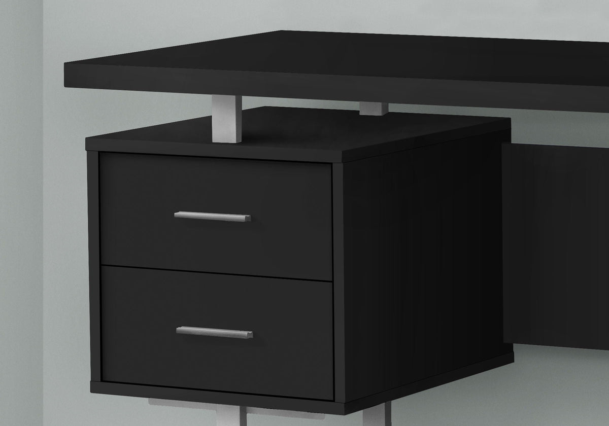 60" Computer Desk with Storage Drawers – Home Office Writing Desk