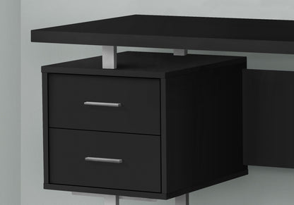 60" Computer Desk with Storage Drawers – Home Office Writing Desk