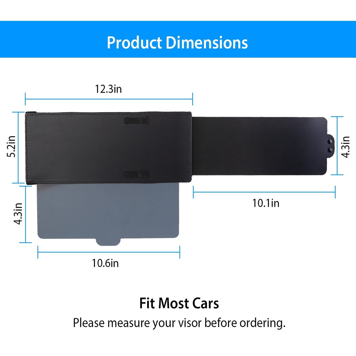 Sun Visor Extender – UV &amp; Glare Blocker for Car Windows
