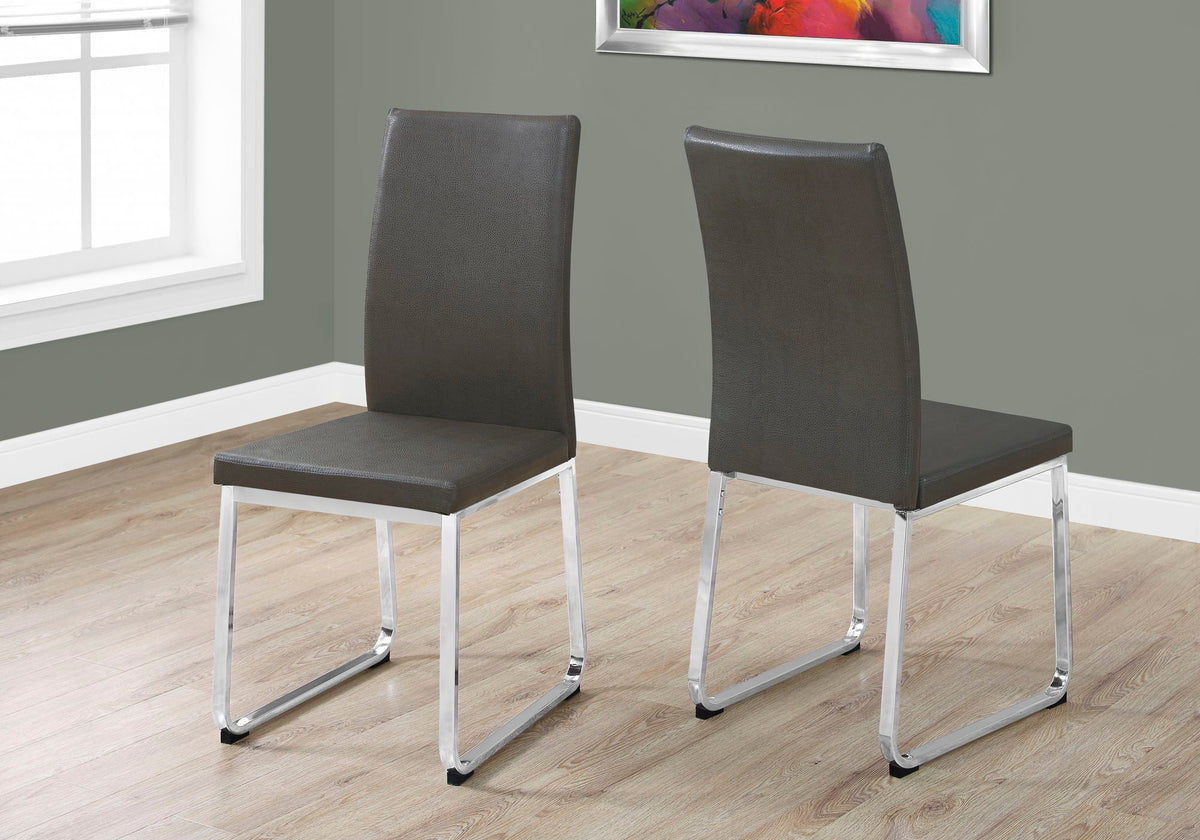 Modern Upholstered Dining Side Chairs Set of 2