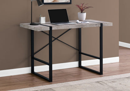 Modern Computer Desk for Home Office with Thick-Panel Desktop – Multiple Colors