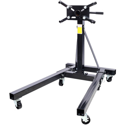 Folding Engine Stand with 360 Degree Adjustable Head - Yellow or Black
