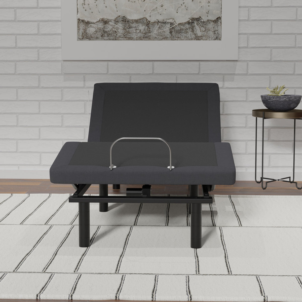 Model G2 Adjustable Base Twin XL with Voice Command & LED Lights - Dark Grey