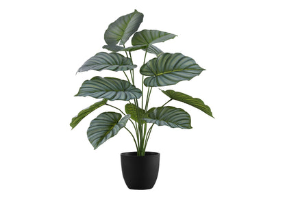 24" Tall Artificial Calathea Plant with Real-Touch Leaves - Green