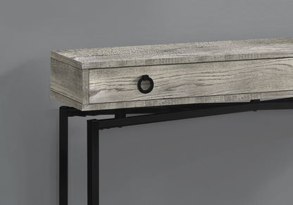 Accent Console Table with Functional Storage Drawer - Light Brown, Dark Brown, or Dark Gray