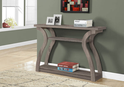Accent Console Table with Unique Curved Design – Multiple Colors