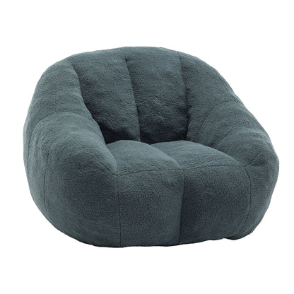 Comfy Bean Bag Chair with Memory Foam Filler - Tufted Soft