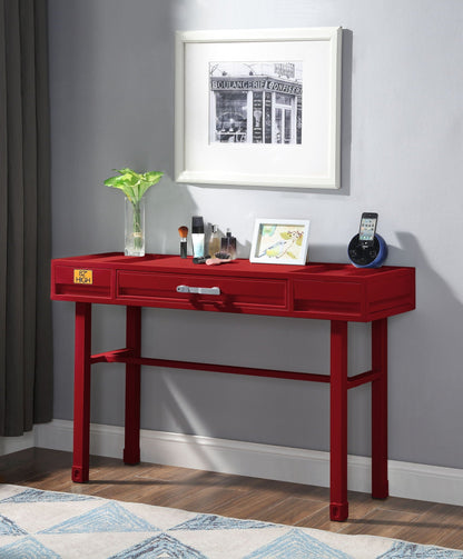 Cargo Vanity Desk with Functional Storage - Multiple Colors