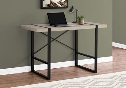 Modern Computer Desk for Home Office with Thick-Panel Desktop – Multiple Colors