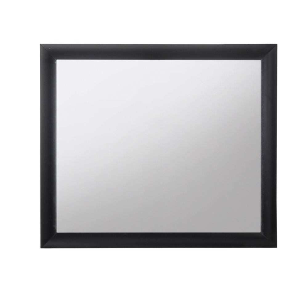 Contemporary Design Mirror with Modern Frame - Black, White, Dark Brown, Dark Gray