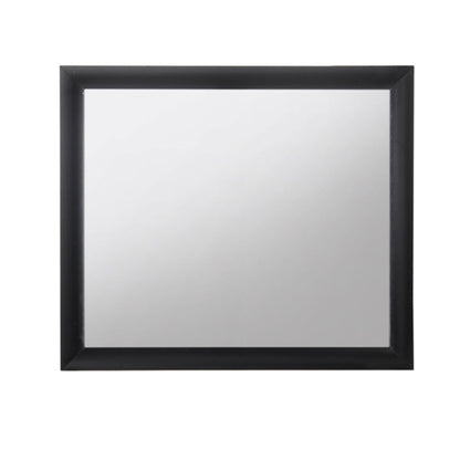 Contemporary Design Mirror with Modern Frame - Black, White, Dark Brown, Dark Gray