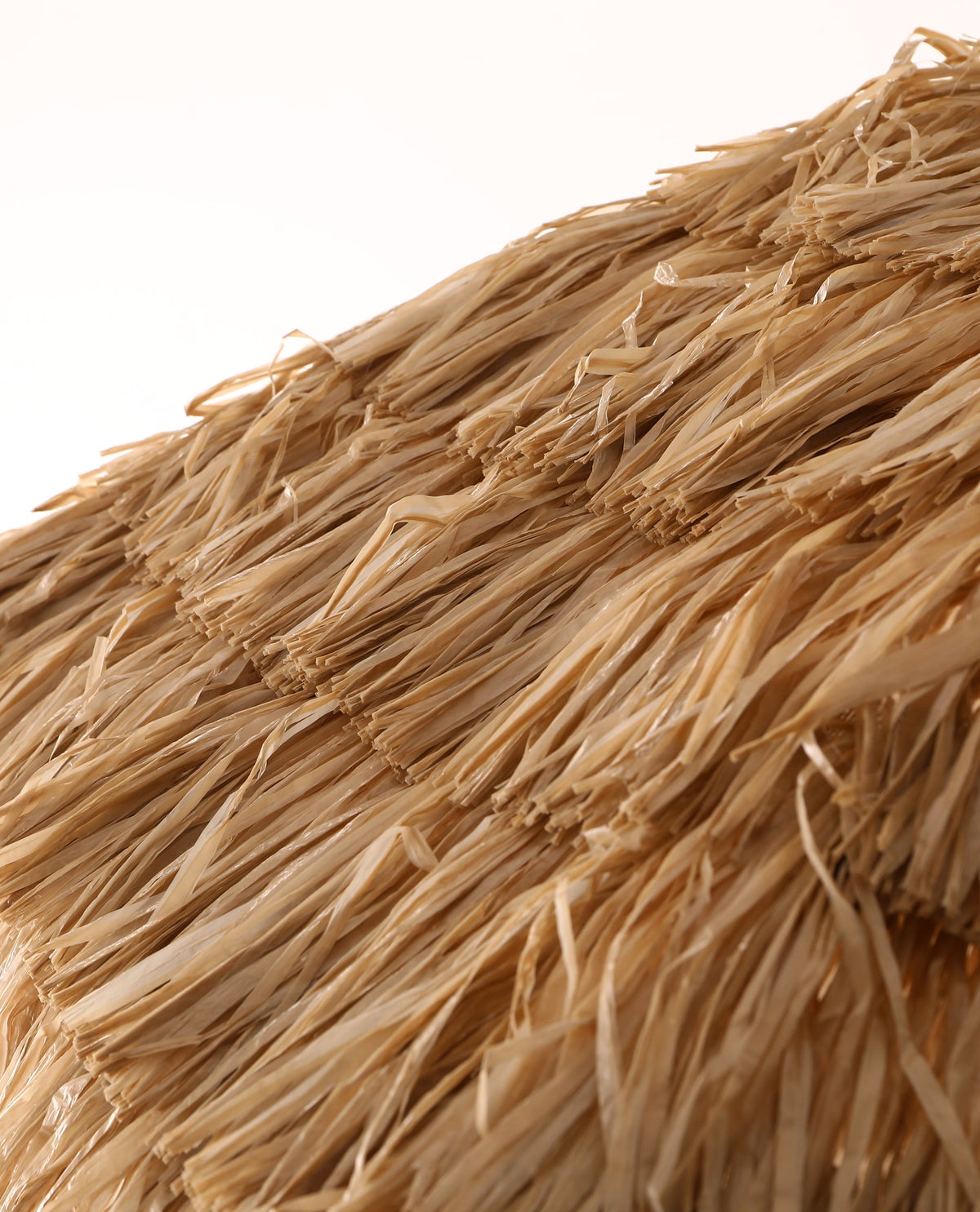 8' Thatched Patio Tiki Umbrella with Tilt - Brown