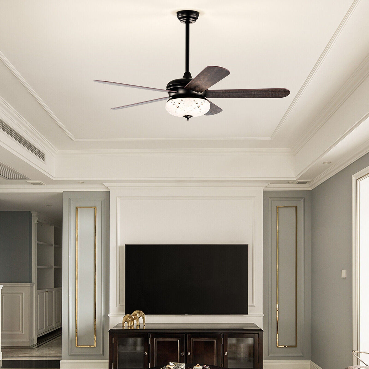 52 Inches Ceiling Fan with Remote Control