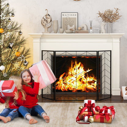 52 x 31 Inch Fireplace Screen