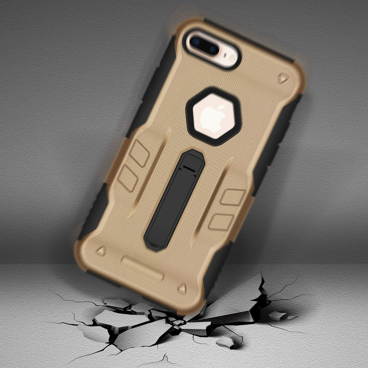 PA_iPhone8PCase(BLK_Gold)_GPCT1039